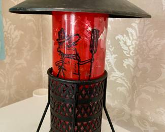 Vintage Pizza Hut candleholder