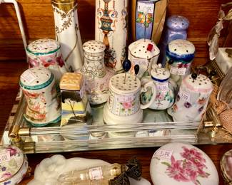 Hat pin holders and shakers