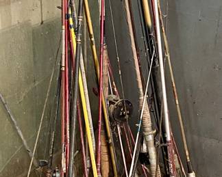 Fishing poles