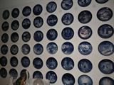 B & G plates. Over 70 found with years between 1959 & 1989.