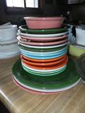 Fiesta dishes.