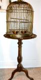 Brass birdcage