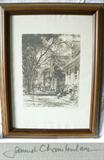 Samuel Chamberlain etching
