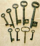 Antique skeleton keys