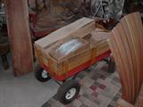 The wood is this wagon is for sale by a little girl who want someone to be blessed with this wood!