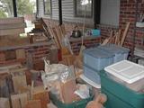 There are lots of blanks for carving. Talk to Twyla to arrange to see this wood.