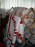 Still more hand quilted quilts.
