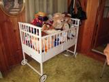 This is not a full size crib. It is a Lullabye on wheels.
