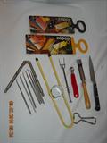 old corn cutter and kitchen gadgets