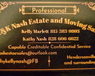 K&K Nash Estate & Moving Sales