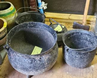 Cast Iron pots
