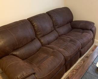 Leather couch