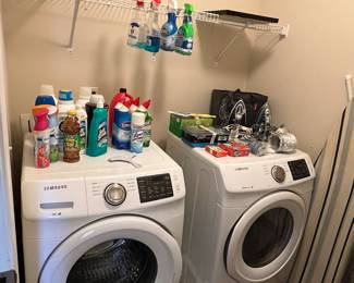 Samsung front-loading washer and high-capacity  dryer