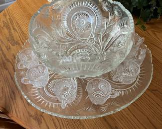 Punch bowl set (12 cups)