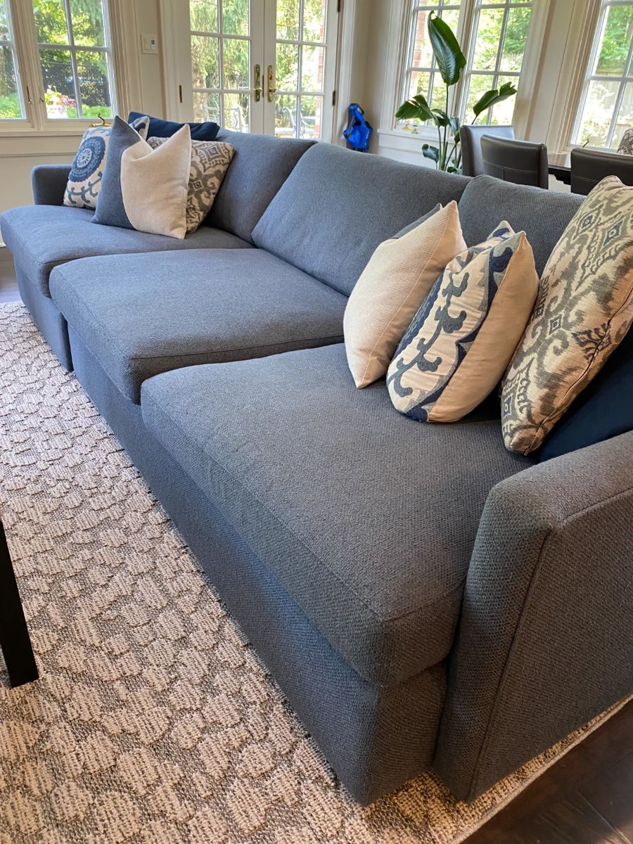 Crate & Barrell Sofa 10' x 46" D x 34" H $950