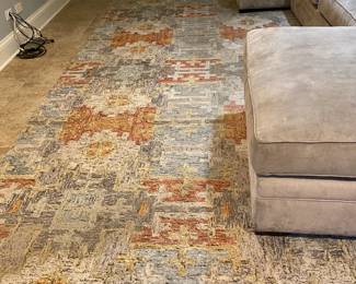 Crate & Barrel Alvarez Rug 10' x 12' $450 (AS IS)