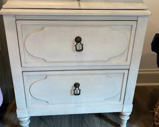 Pair of Universal Furniture Side Tables 24" W x17" D x 29" H $ 395