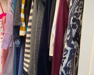 Pants and Jeans 4P
Maggie London Dresses SP, MP
Loft Blazers and Jackets S, M
Girl’s First Communion Dress Size 7 with Veil
Infant Clothing and Shoes
Athletic Wear Size S
Sweaters Size S
Hoodies and Sweatshirts Size &nbsp;S