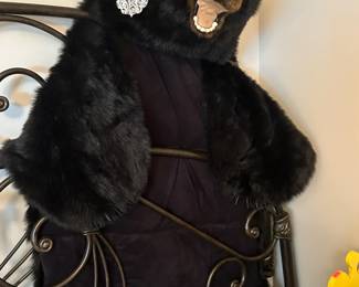 Ditz Designs (The Hen House) Black Bear Rug
