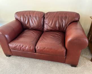 Whittemore-Sherrill Leather Sofa