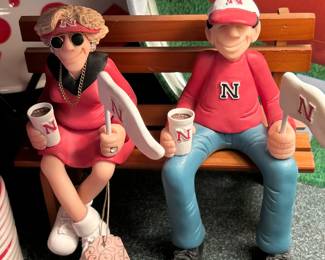 D. Manning  Husker Fan Figurine