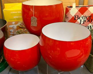 Dansk Enamel Bowls