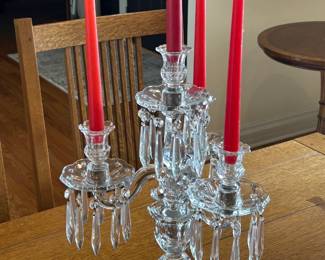 Heisey Williamsburg 4 Light Candelabra