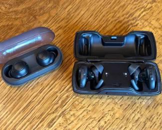 Sony and Bose Ear Buds