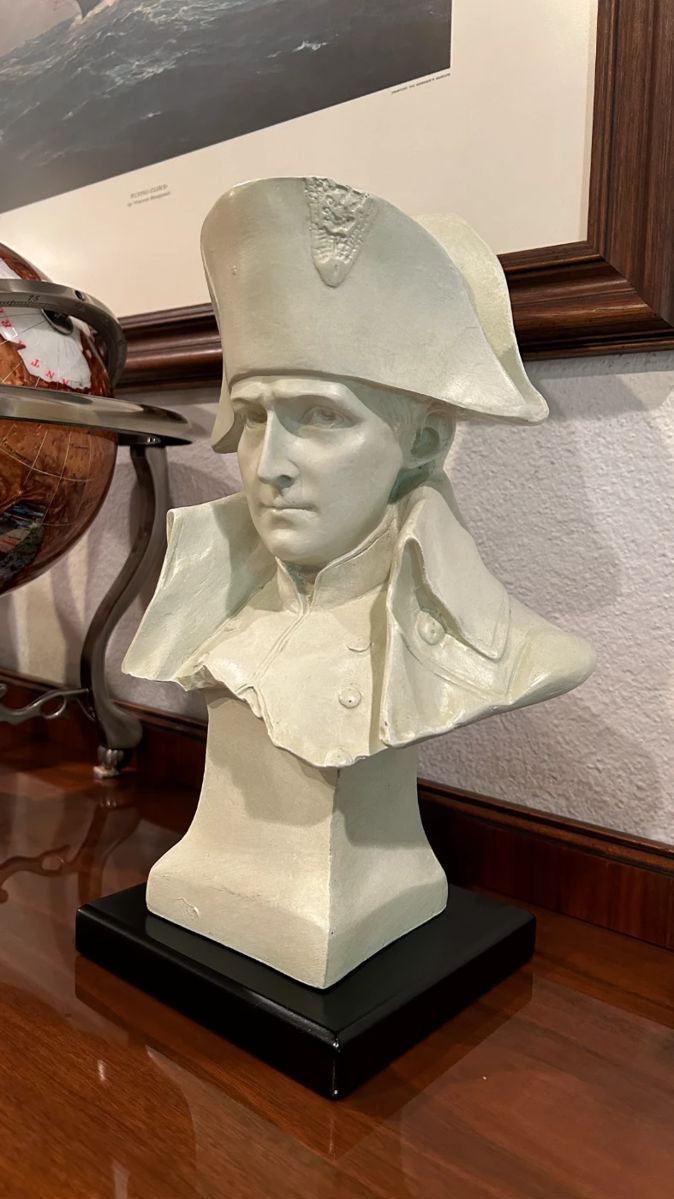 Bust of France's Emperor Napoleon Bonaparte