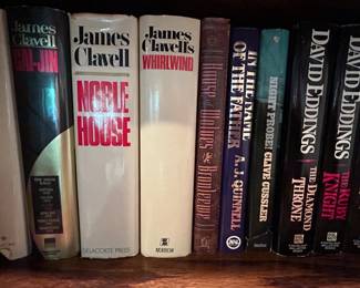 Book Library: James Clavell, David Eddings
