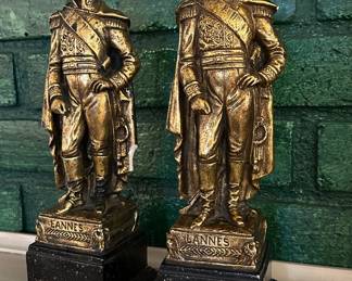Shop the Home a Retired Navy Veteran! French Military Napoleon Bonaparte Statues...