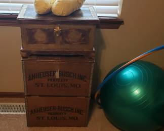 Anheuser Busch crates