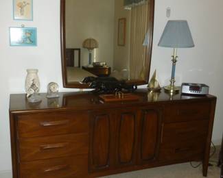 Mid-Century Broyhill Dresser & Mirror