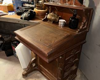 Davenport Desk, Basement 