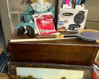 LOTS OF MISC. in this basement 