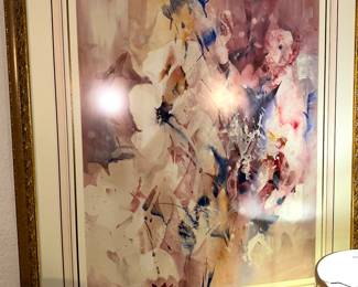 Watercolor signed Webb 