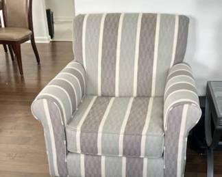 Grey White Chair