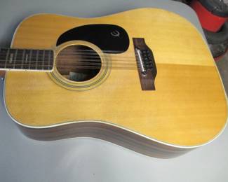 1970's Epiphone  acoustic Guitar rare back FT565
