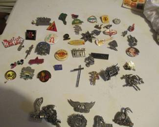 Collection Of rock n Roll Pins