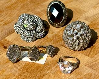 Shop the sale in person for costume jewelry starting at $8.