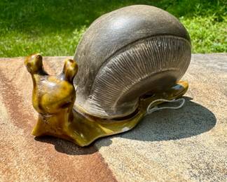 $60; snail by Anthony  Freeman McFarlin studio; 5x3