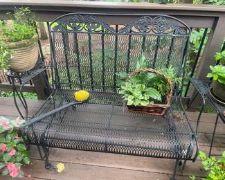 Wrought Iron deck furniture