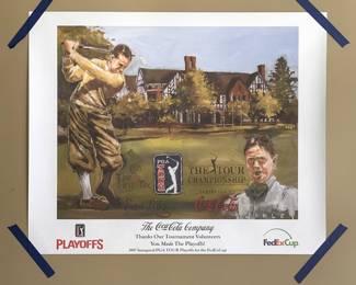 2007 PGA Tour Playoffs for the FedEx Cup Invitation Poster