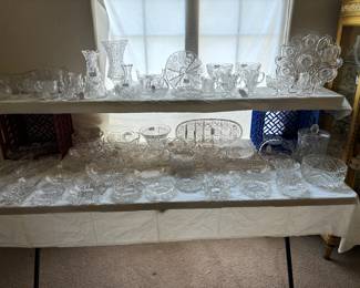 More American Brilliant period cut glass crystal.