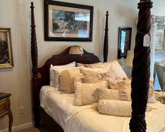 Fabulous Ethan Allan four poster queen bed