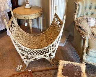 Antique wicker