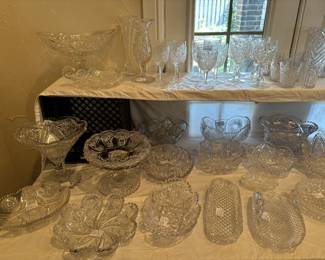 More American brilliant cut glass crystal 