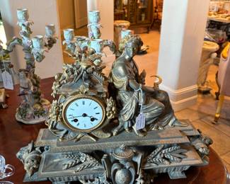 Gild metal French clock