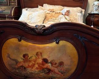 Close up of painting 