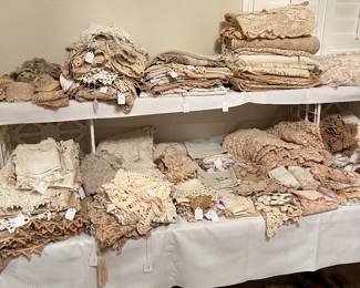 Beautiful lace, some from 1800’s